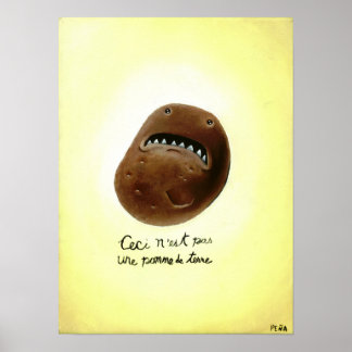 Affiches La Trahison des Légumes #1