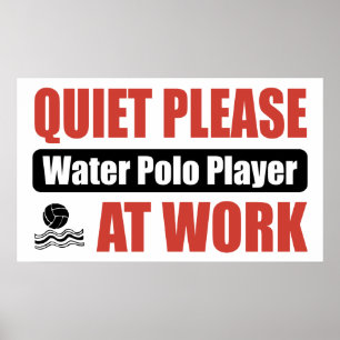 Affiches La tranquillité arrosent svp le joueur de polo au