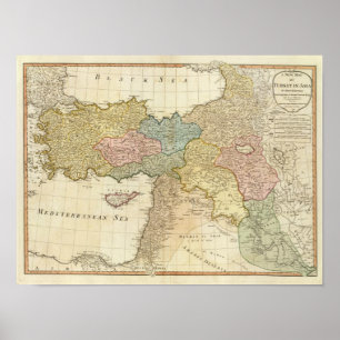Affiches La Turquie en Asie