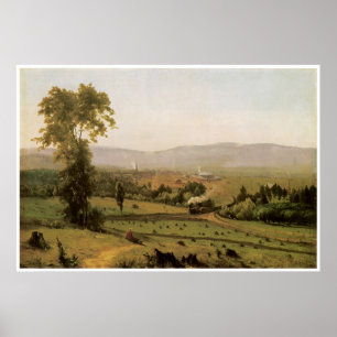 Affiches La vallée de Lackawanna, 1855, George Inness