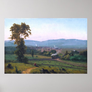 Affiches La vallée de Lackawanna par George Inness