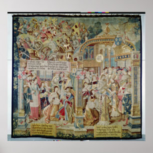 Affiches La vie de l'évêque de Reims