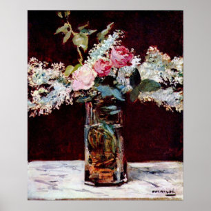 Affiches La vie, lilas et roses toujours par Edouard Manet