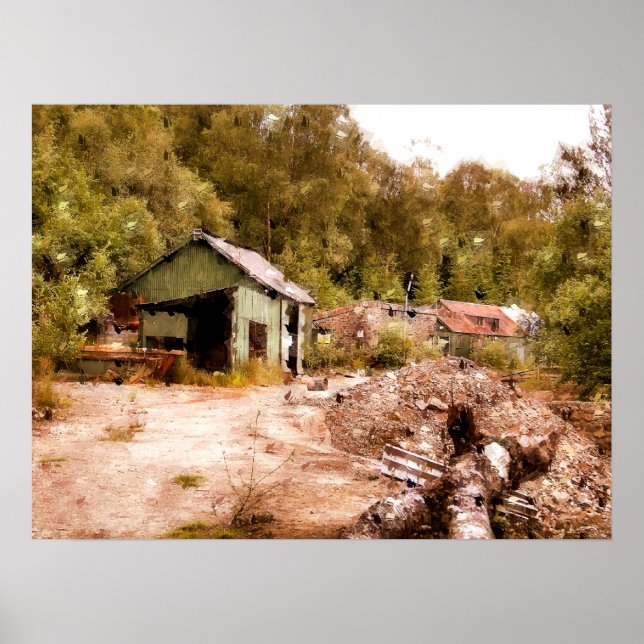 AFFICHES LA VIEILLE MINE D'OR (Devant)