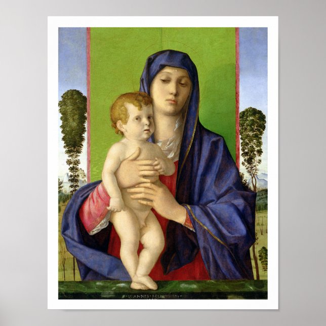 Affiches La Vierge des Arbres (Madonna degli Alberetti) (Devant)