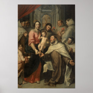 Affiches La Vierge des Carmélites