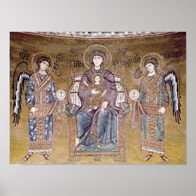 Affiches La Vierge et l'enfant (Devant)