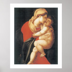 Affiches La Vierge et l'enfant