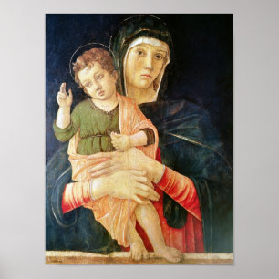 Affiches La Vierge et l'Enfant bénissant, 1460-70
