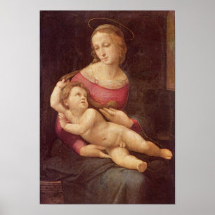 Affiches La Vierge (La Vierge de Bridgewater) par Raphael