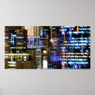Affiches La ville allume l'affiche