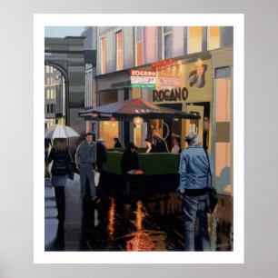 Affiches La ville commerçante