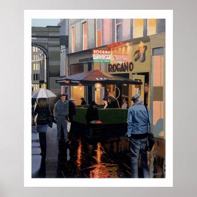 Affiches La ville commerçante (Devant)