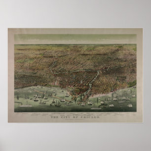 Affiches La ville de Chicago