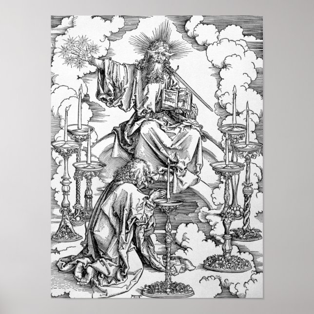 Affiches La vision des sept chandeliers (Devant)