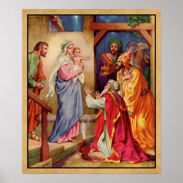 Affiches La visite des sages (Devant)