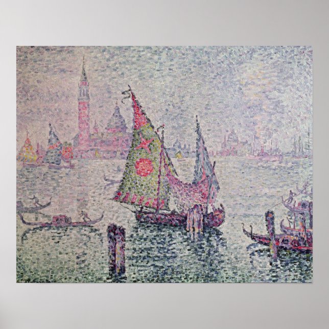 Affiches La Voile Verte, Venise, 1904 (Devant)