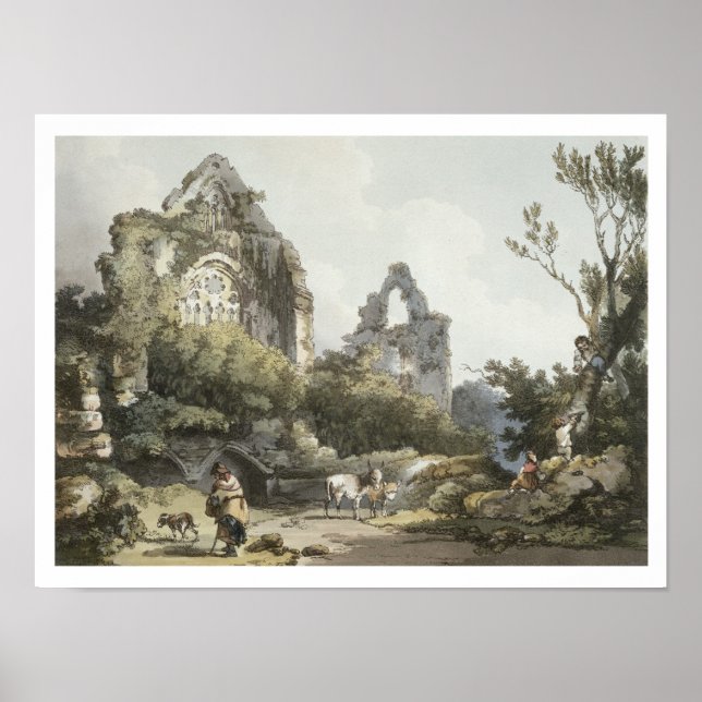 Affiches L'Abbaye de Tintern, de 'Le Romantique et pittores (Devant)