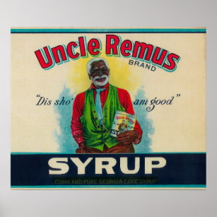 Affiches Label du sirop Oncle Remus Cairo, GA