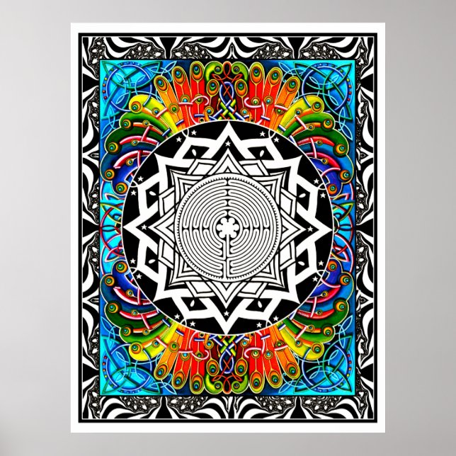 Affiches Labyrinthe Le Chemin De La Résistance La Moins Imp (Devant)