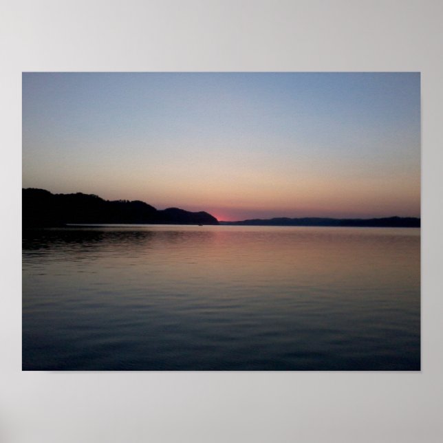 Affiches Lac Cumberland Sunrise (Devant)
