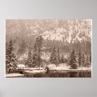 Affiches Lac d'hiver