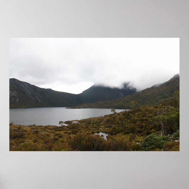 Affiches Lac Dove, Cradle Mountain, Tasmanie (Devant)
