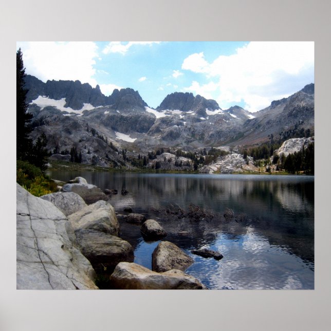 Affiches Lac Ediza, Inyo National Forest, CA (Devant)