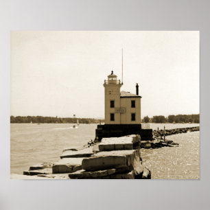 Affiches Lac Erie Lighthouse