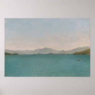 Affiches Lac George, étude libre