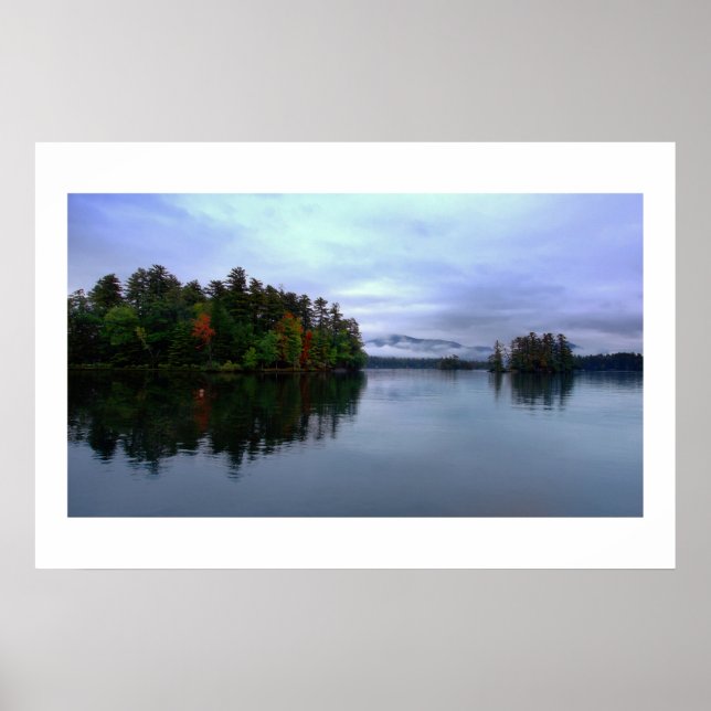 Affiches Lac George, New York (Devant)
