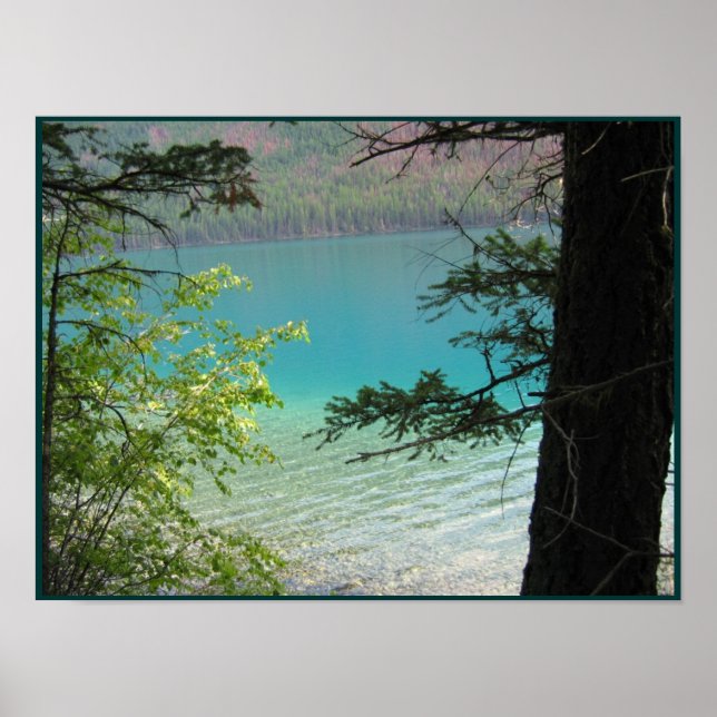 Affiches Lac Kintla inférieur (Devant)