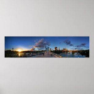 Affiches Lac Ladybird Sunset en Austin, Texas