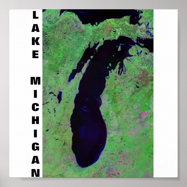 Affiches Lac Michigan (Devant)