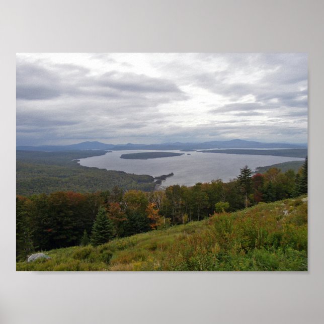 Affiches Lac Mooselookmeguntic, Maine (Devant)