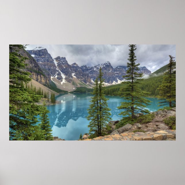 Affiches Lac Moraine Pano (Devant)
