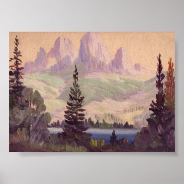 Affiches Lac Mountain (Devant)