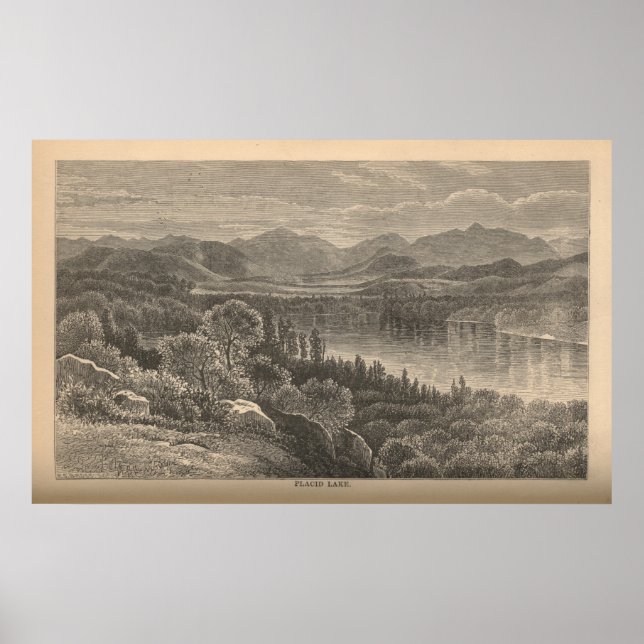 Affiches Lac Placid (Devant)