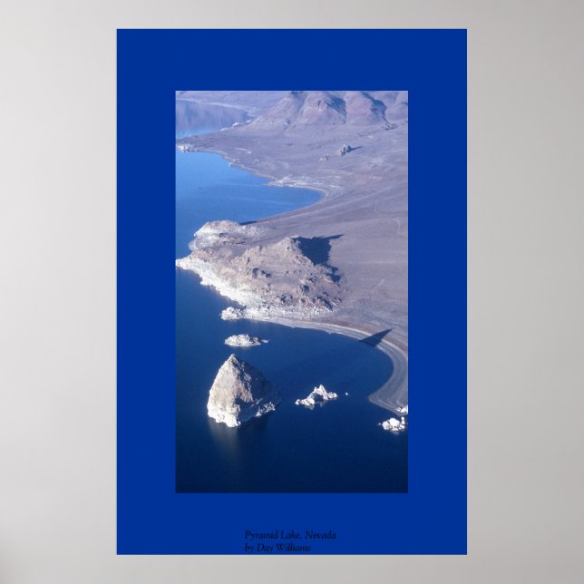 Affiches Lac Pyramide, Nevada (Devant)
