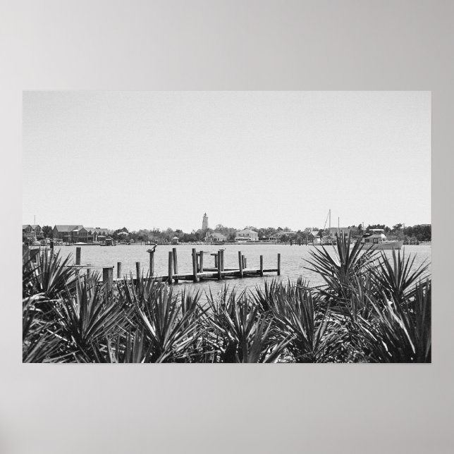 Affiches Lac Silver : Ocracoke, NC (Devant)