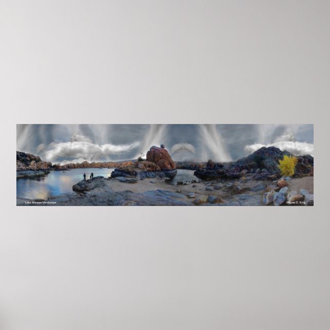 Affiches Lac Watson Mindscape, Prescott Arizona (Devant)