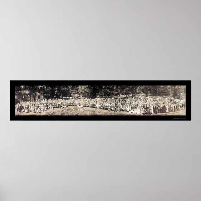 Affiches Lac Winona IN Bible Photo 1915 (Devant)