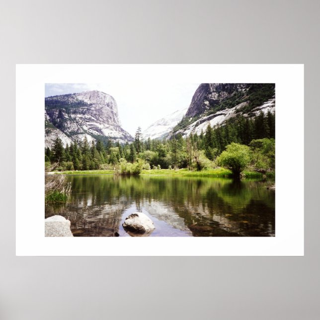 Affiches Lac Yosemite Mirror (Devant)