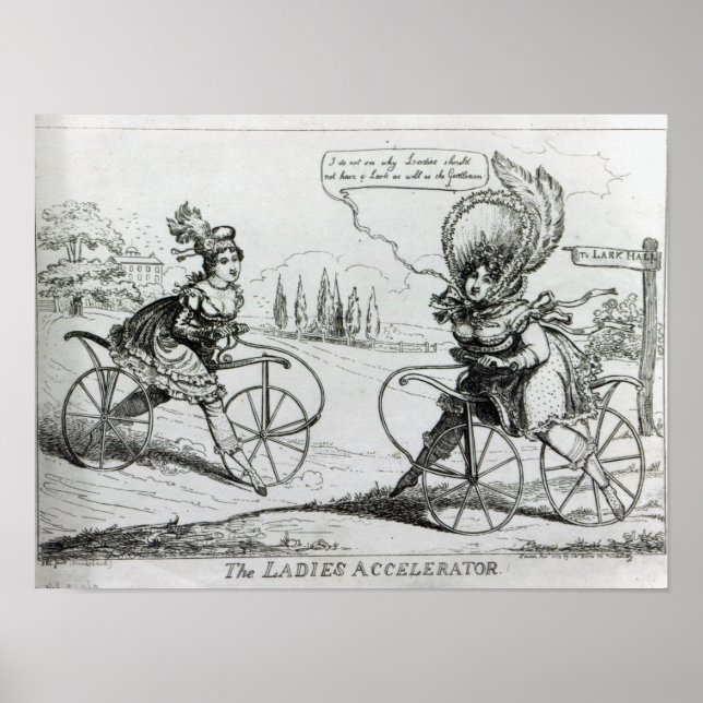 Affiches L'accélérateur Dames, 1819 (Devant)