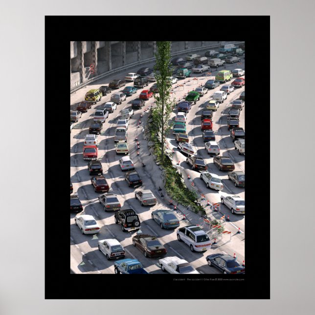 Affiches L'accident - L'accident (Devant)