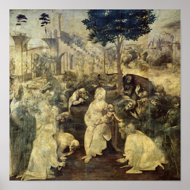 Affiches L'Adoration des Mages, 1481-2 (Devant)