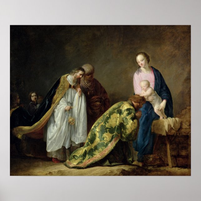 Affiches L'Adoration des Mages, 1638 (Devant)