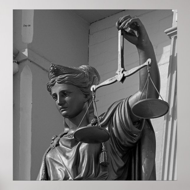 Affiches Lady Justice, Virginia City (Devant)