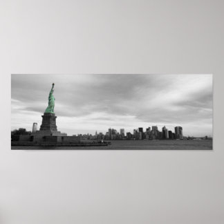 Affiches Lady Liberty et NY skyline