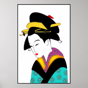 AFFICHES LADY_POSTER JAPONAIS
